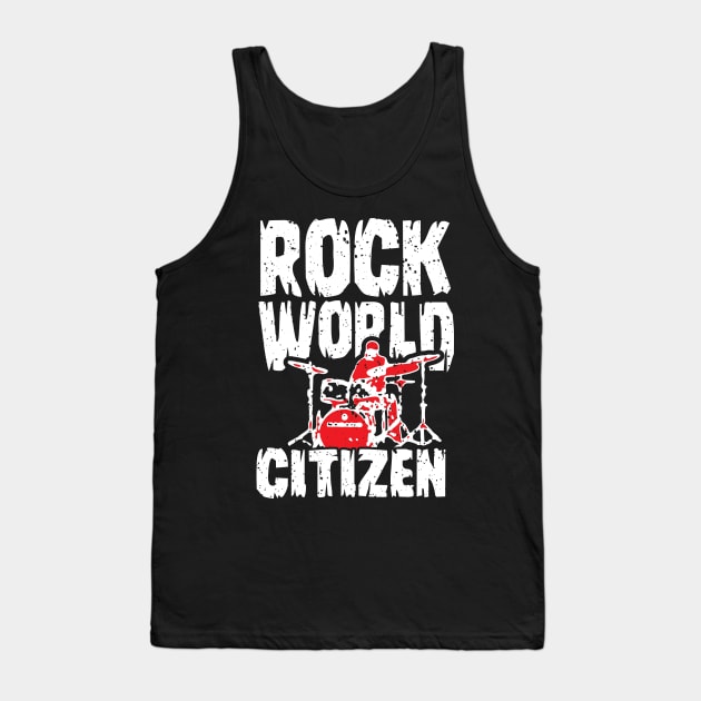 Rock World Citizen Tank Top by jazzworldquest